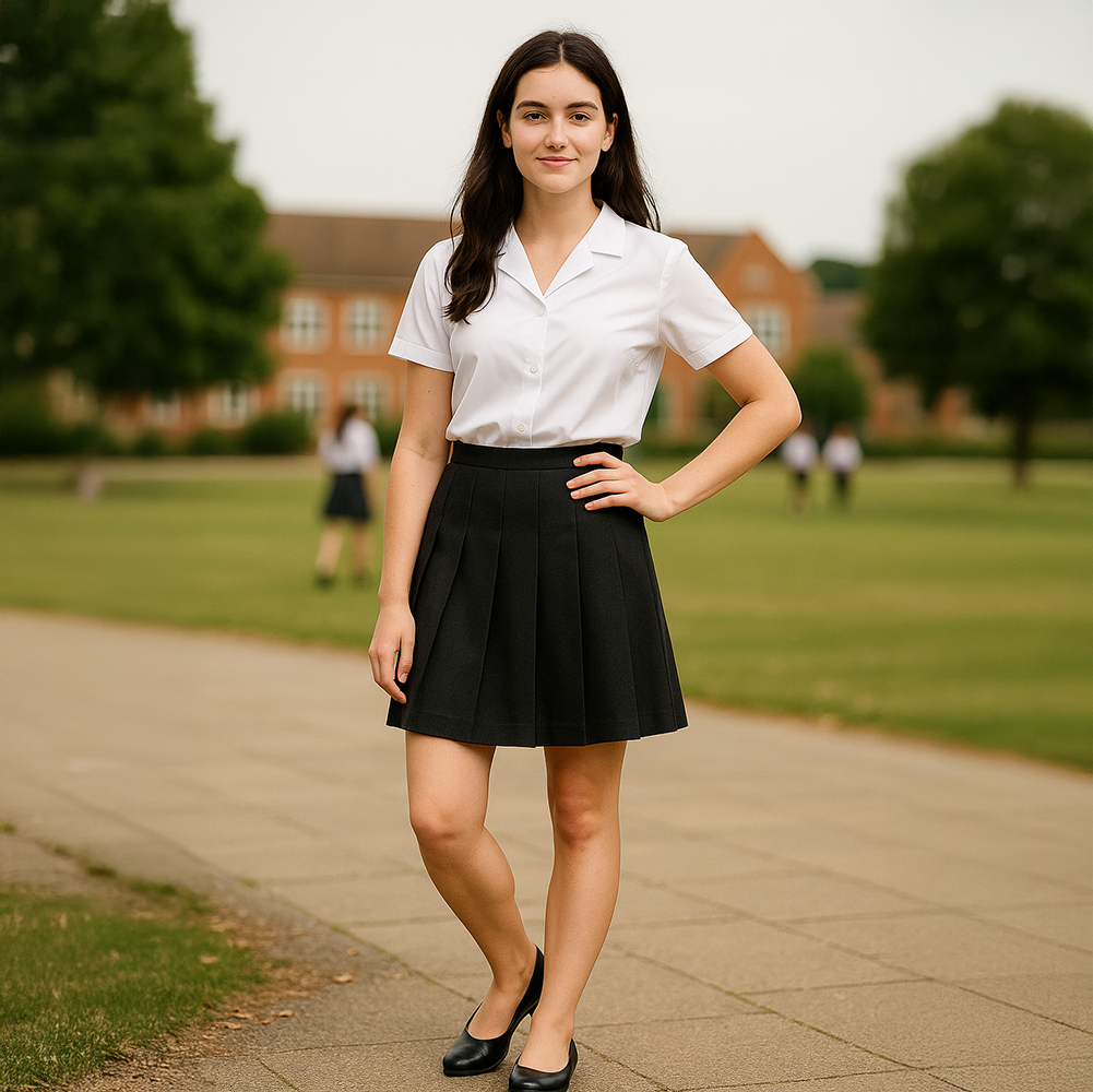 Senior Stitch Down Pleat Skirt (Banner)