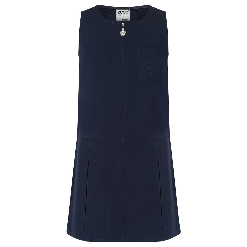 Flower Embroidery Pinafore (Zeco)