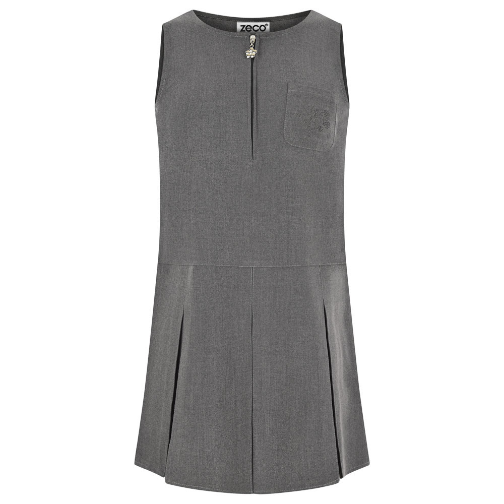Flower Embroidery Pinafore (Zeco)