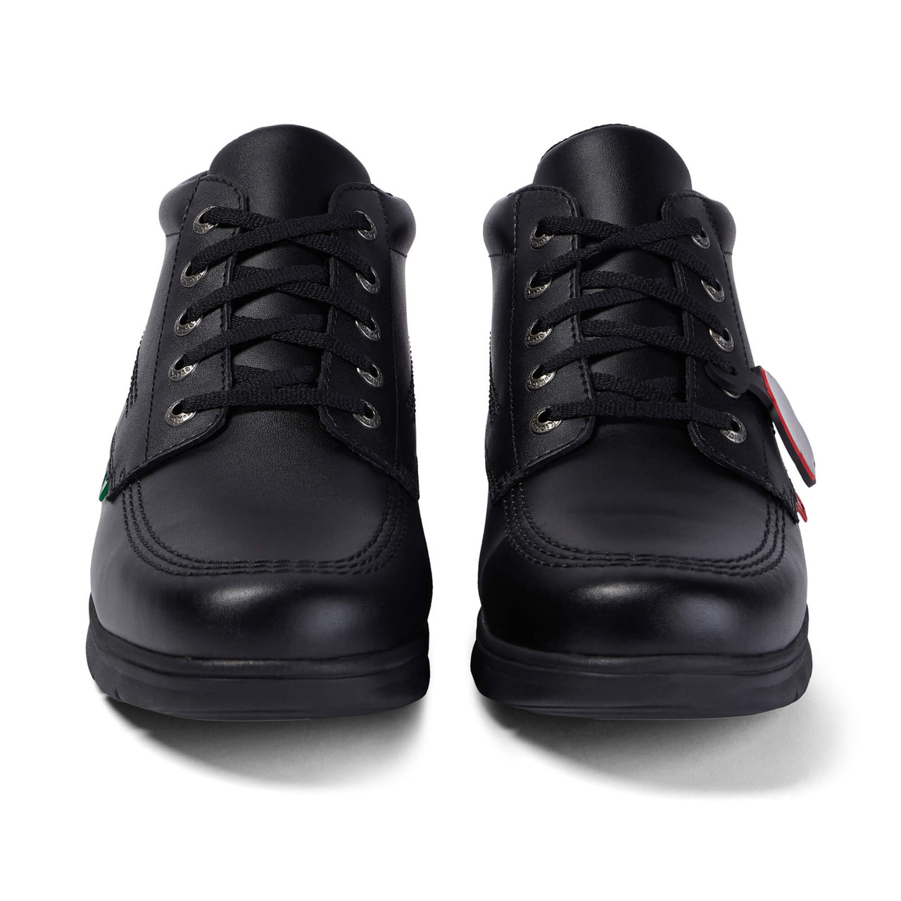 Kickers Kelland Hi Leather High Top Black School Footwear