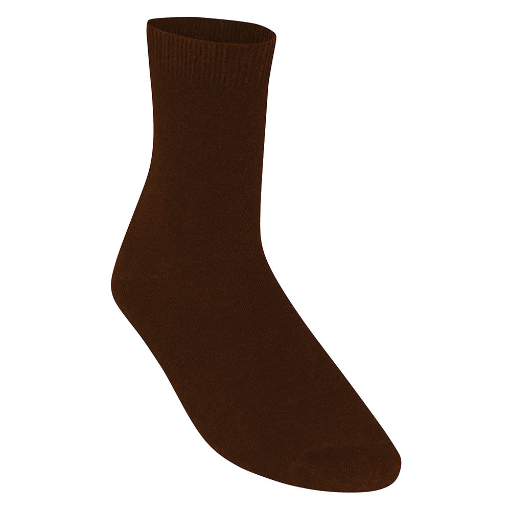 5 Pairs Unisex Smooth Knit School Ankle Socks (Zeco)