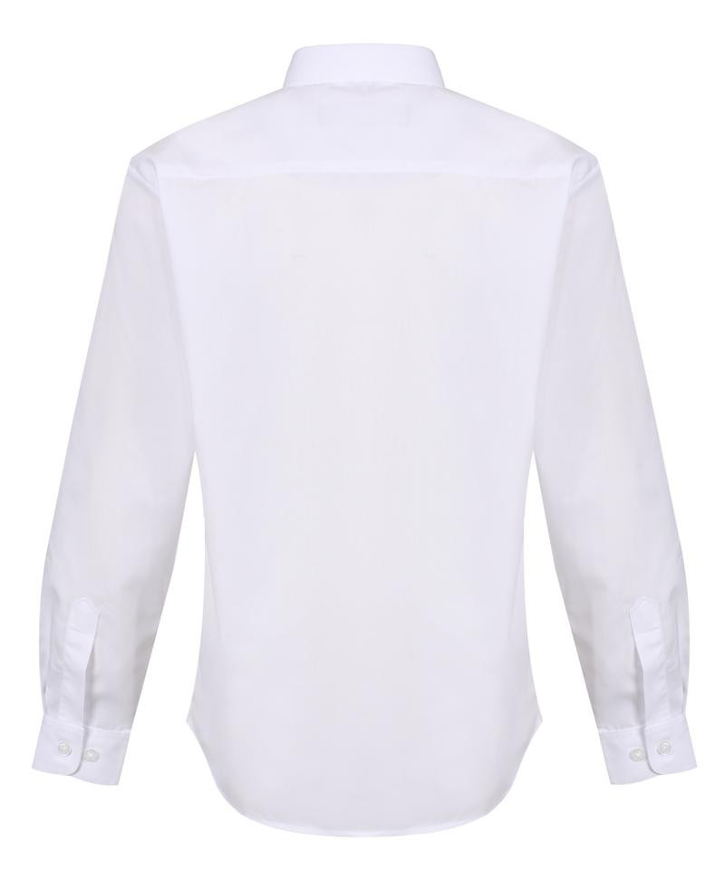 Boys Long Sleeve Non-Iron School Shirt - Regular Fit - 2 Pack (Winterbottom)