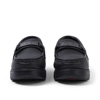 Kickers Lennon Loafer Leather Mens Shoes Black