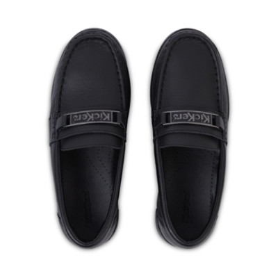 Kickers Lennon Loafer Leather Mens Shoes Black