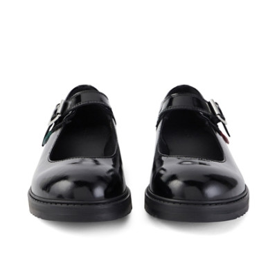 Kickers Finley Mary Jane Patent Leather Womens Shoes Black