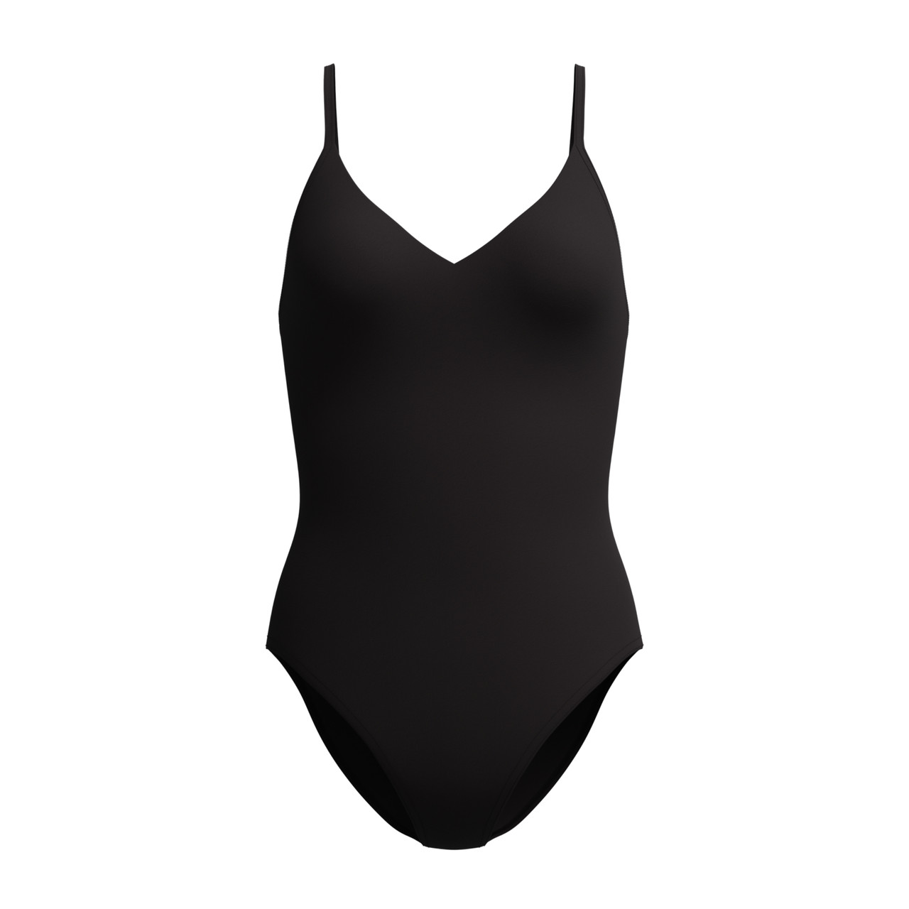 Speedo Solid V-neck One Piece