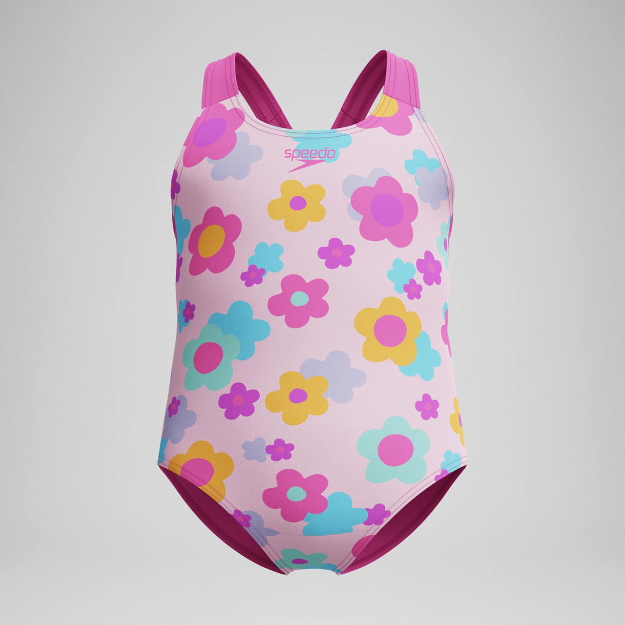 Speedo Print Racerback One Piece