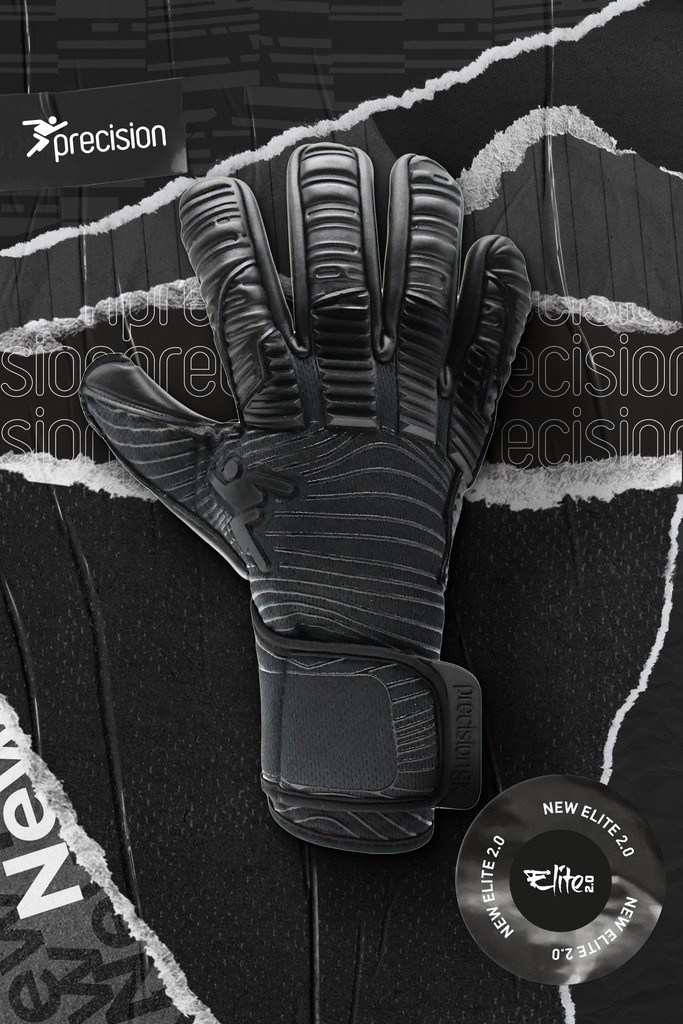 Precision Elite 2.0 Blackout Goalkeeper Gloves