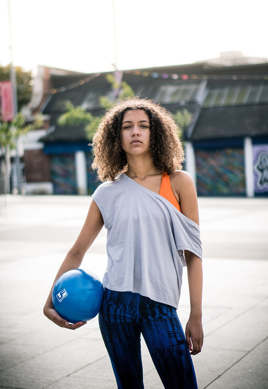 Urban Fitness Pilates Ball Blue