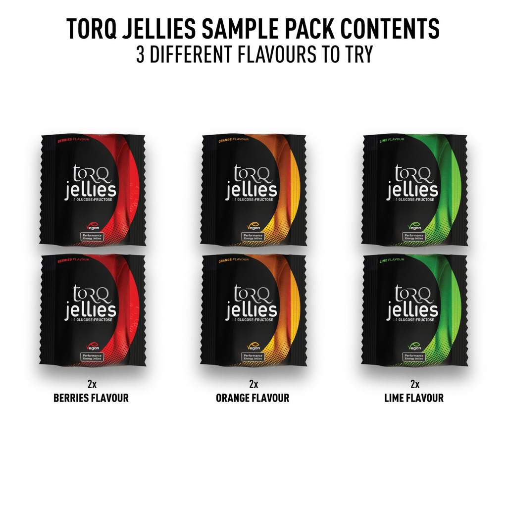 TORQ 6 Energy Jellies Sampling Pack