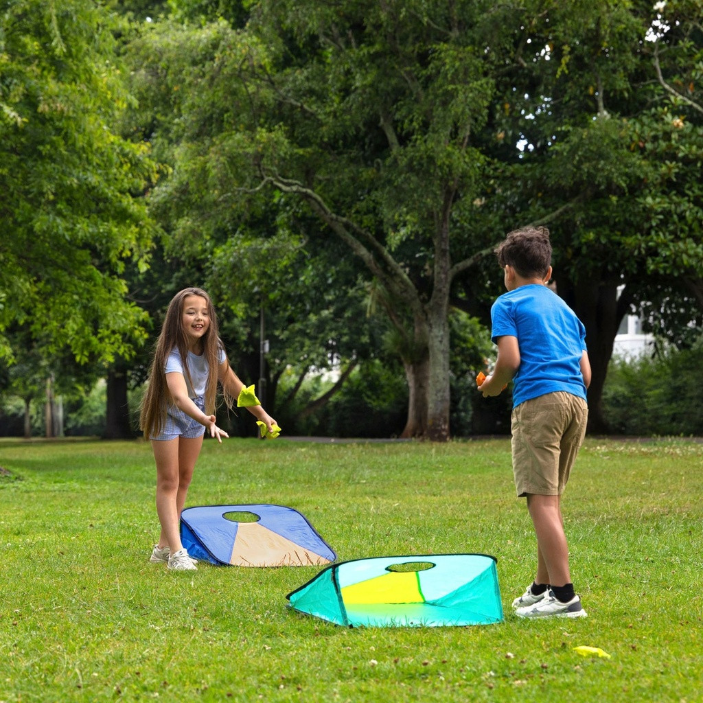 Toyrific Pop-Up Cornhole Set