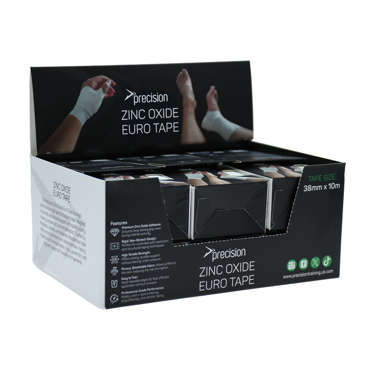 Precision Zinc Oxide Euro Tape