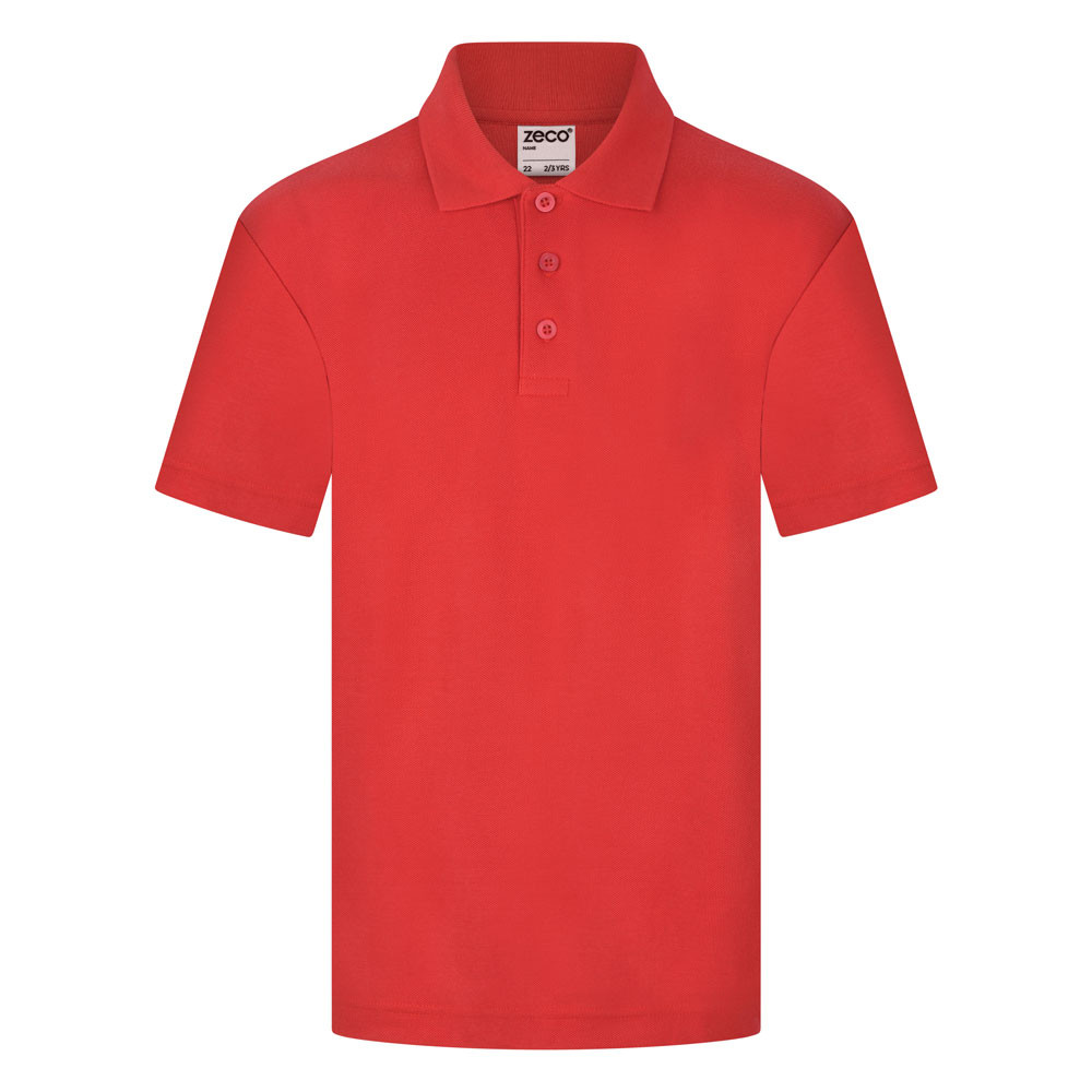 School Polo Shirt 16 Different Colours (Zeco)