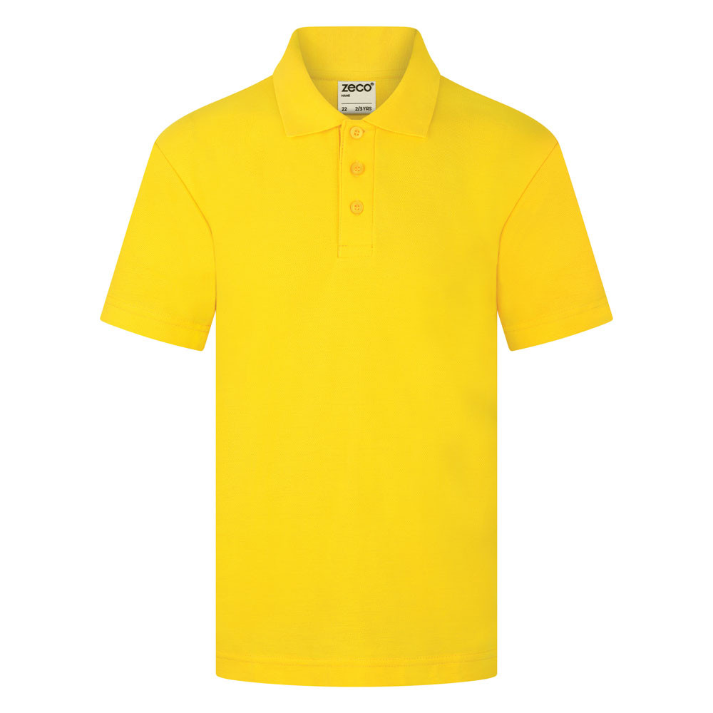 School Polo Shirt in 16 Colours (Zeco)
