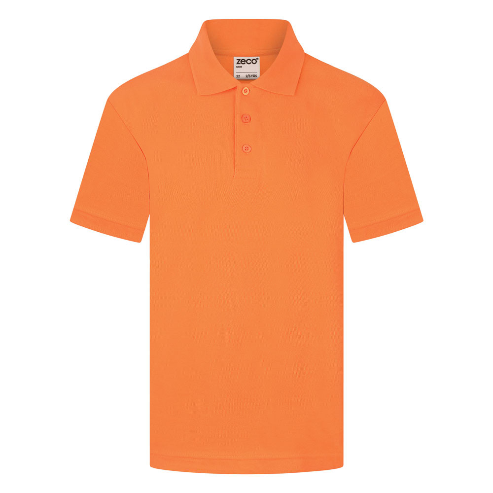 School Polo Shirt 16 Different Colours (Zeco)