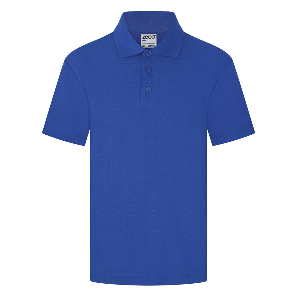 School Polo Shirt 16 Different Colours (Zeco)