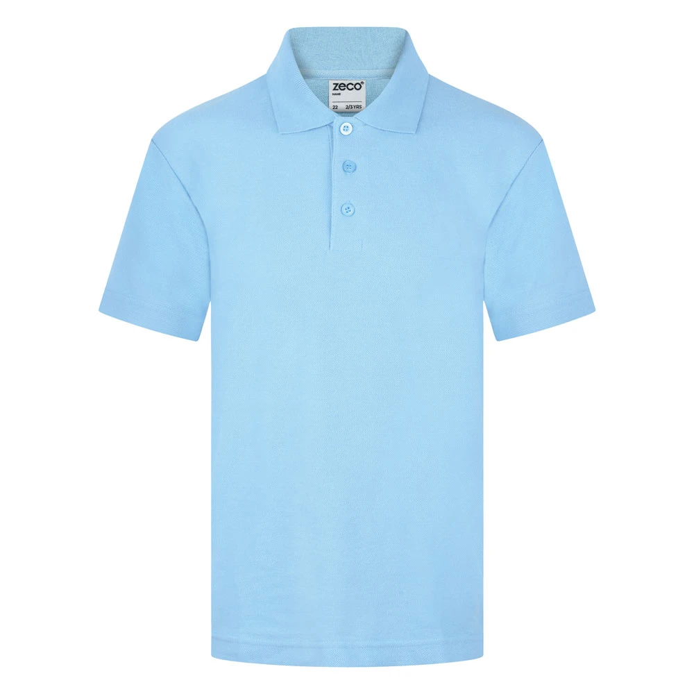 School Polo Shirt 16 Different Colours (Zeco)