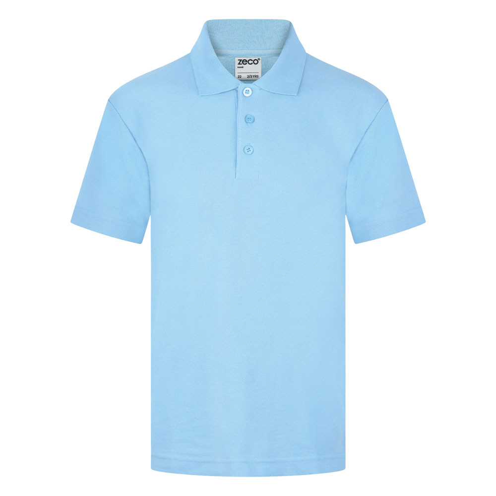 School Polo Shirt in 16 Colours (Zeco)