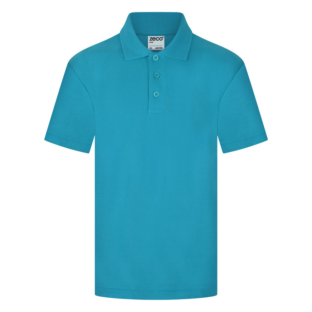 School Polo Shirt 16 Different Colours (Zeco)