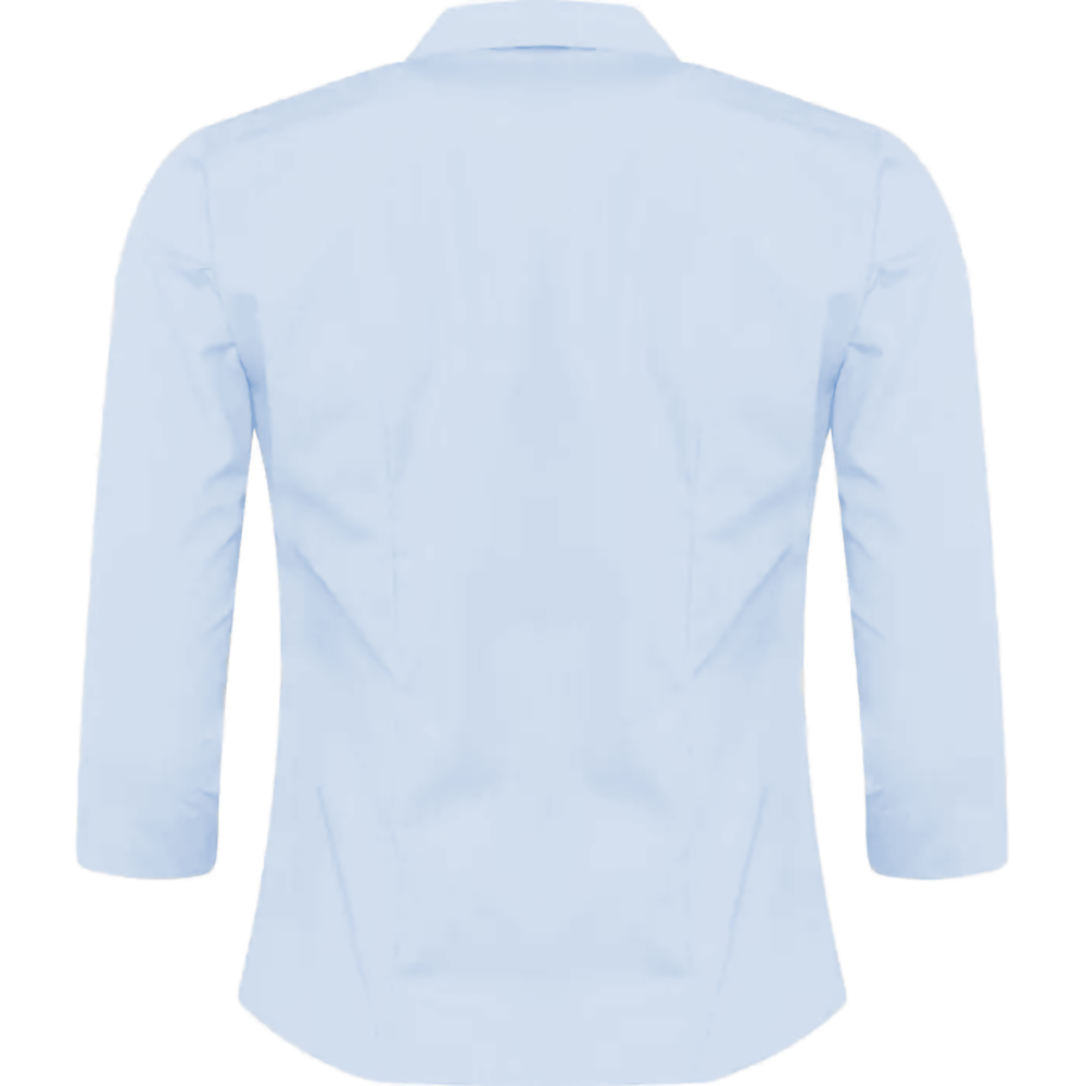 Girls Twin Pack Semi Fit ¾ Sleeve Blouse (Banner)
