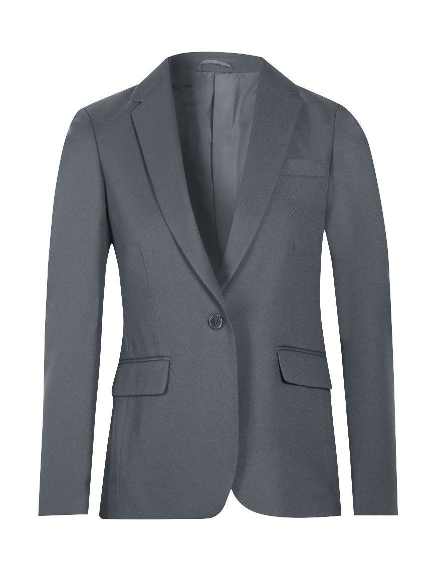 Girls Signature Fitted Blazer (Banner)