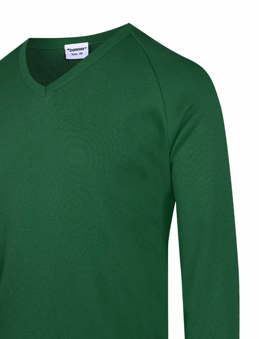 50/50 V-Neck School Jumper (Banner)