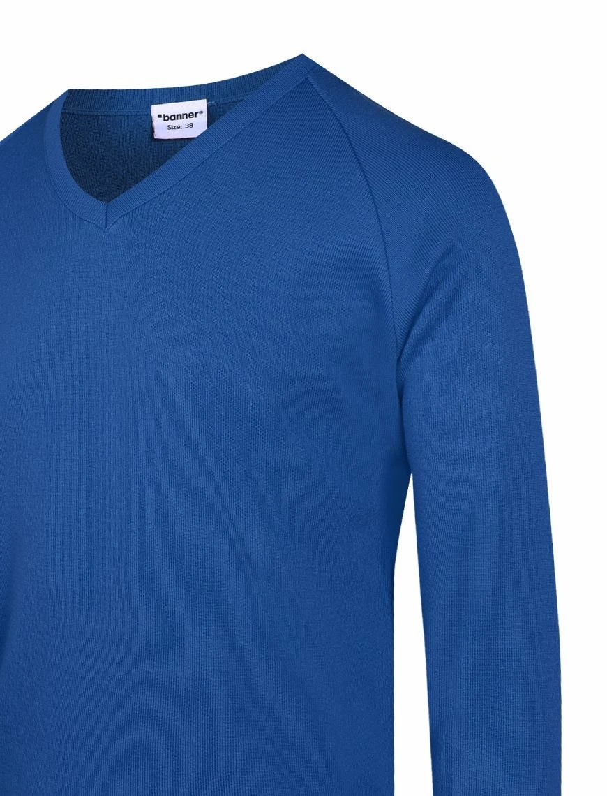50/50 V-Neck School Jumper (Banner)