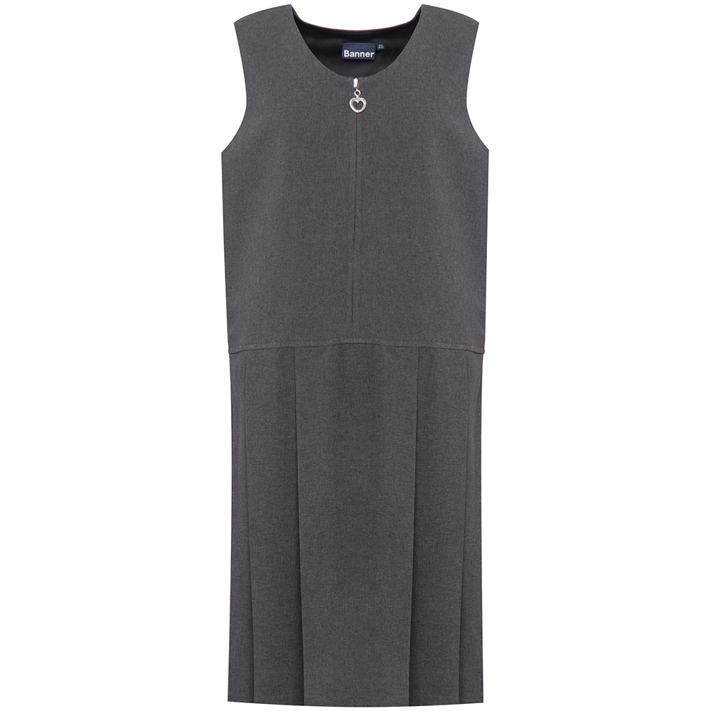Lynton Pleated School Pinafore (Banner)