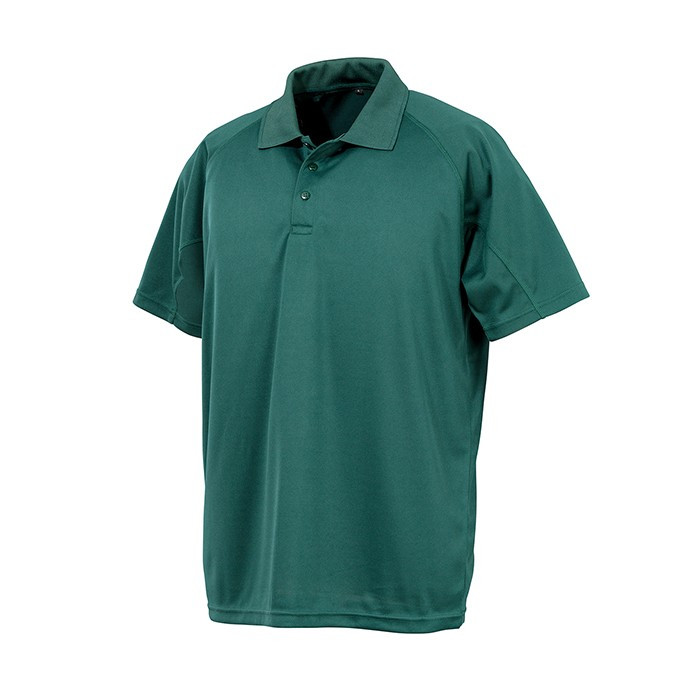 Quick Dry Performance Polo Shirt, Breathable Piquet (Spiro S288X)