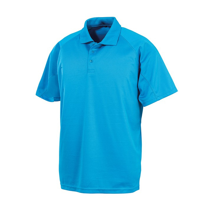 Quick Dry Performance Polo Shirt, Breathable Piquet (Spiro S288X)