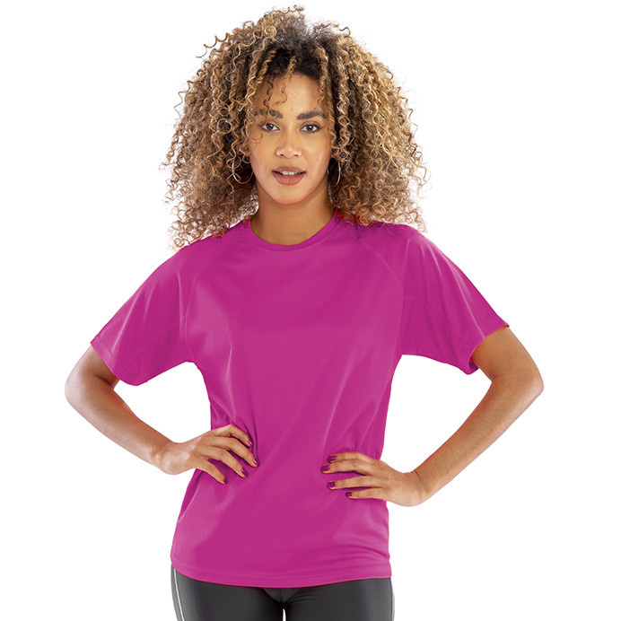 Quick Dry Performance T Shirt, Breathable, 19 Colours (Spiro S287X)
