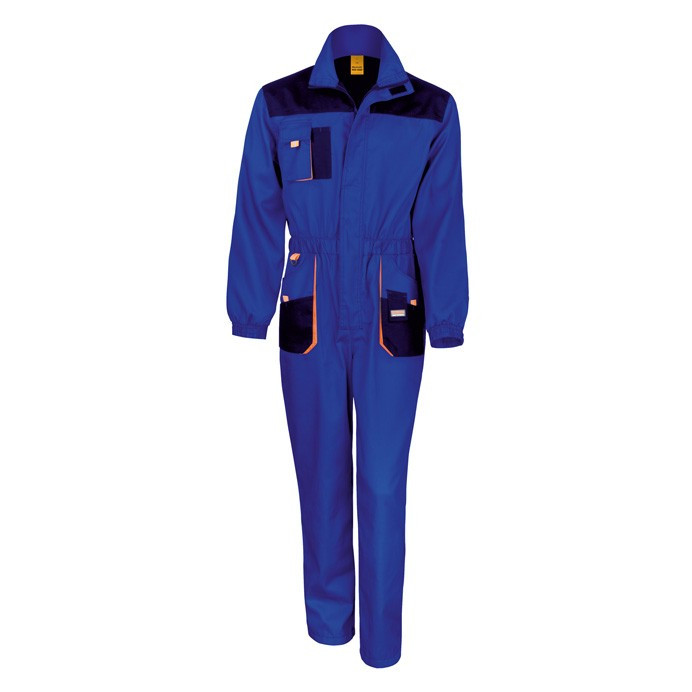 Lightweight Work Overalls, Water Repellent Coverall Boiler Suit (Result Work-Guard R321X)