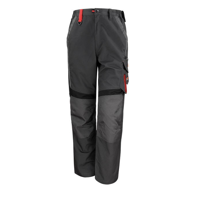 Knee Pad Work Trousers with Zip Cargo Pocket, Technical (Result Work-Guard R310X)