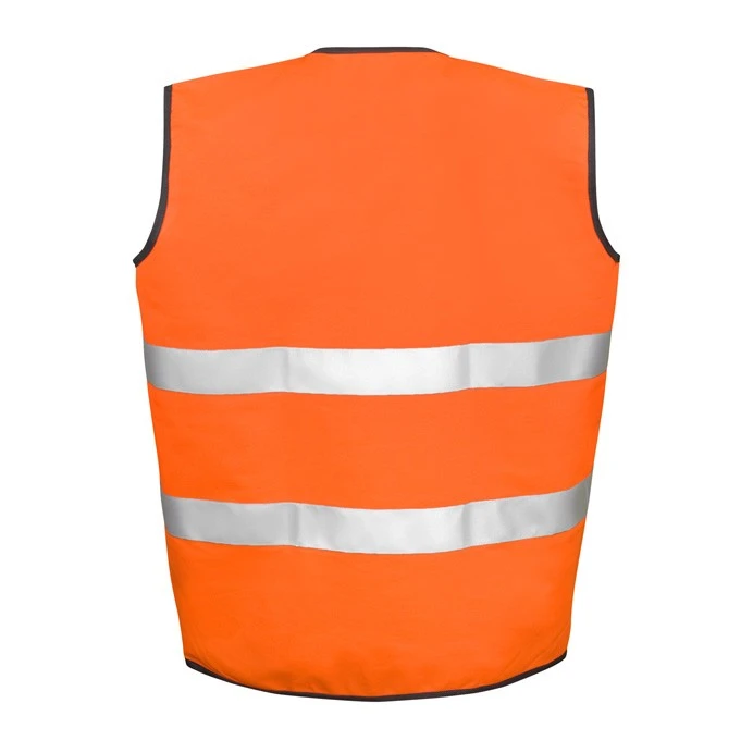 Hi Vis Motorist Vest, EN ISO 20471 Class 2, 3M Scotchlite (Result Safe-Guard R211X)