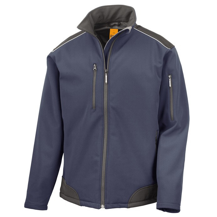 Softshell Work Jacket with CORDURA Panels, Ripstop (Result Work-Guard R124X)