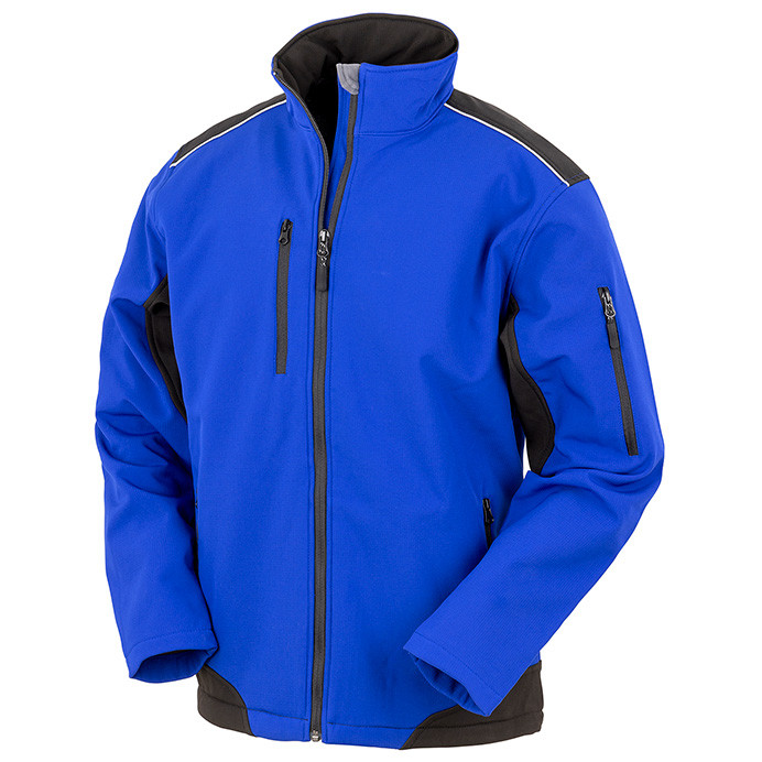 Softshell Work Jacket with CORDURA Panels, Ripstop (Result Work-Guard R124X)