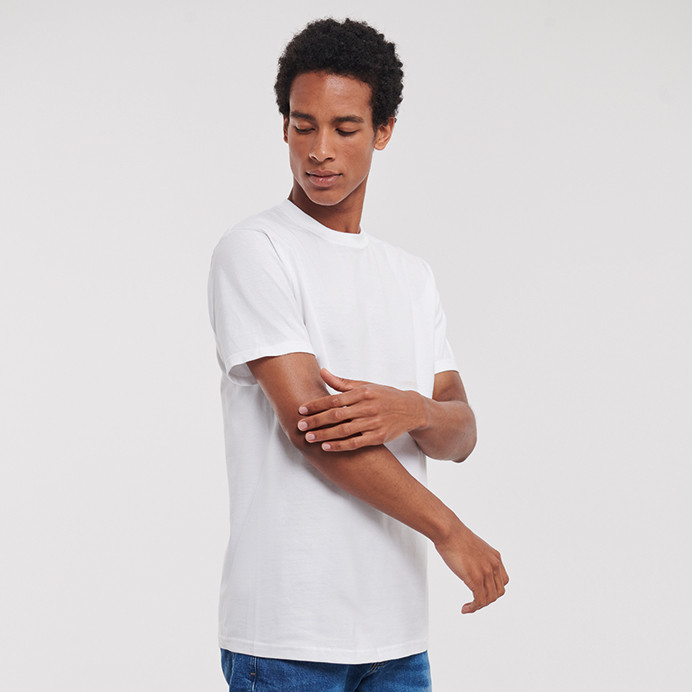 Classic Cotton Work T-Shirt, Ring Spun 180 gsm (Russell J180M)
