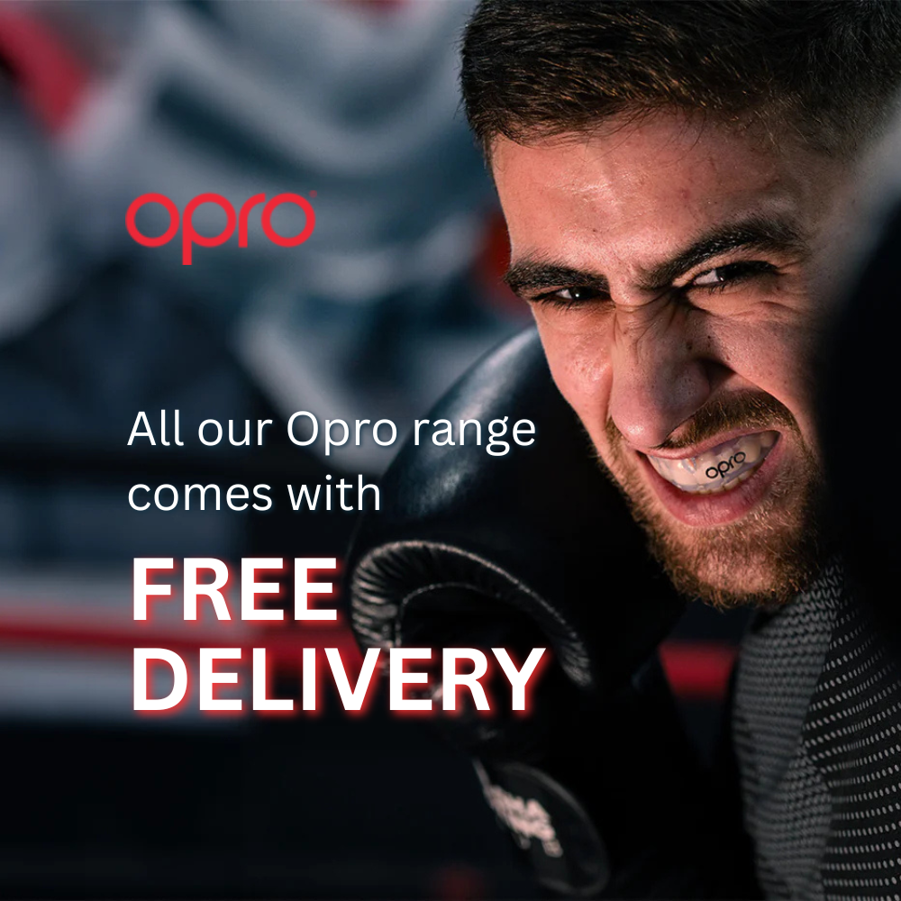 OPRO Snap-Fit Mouthguard Instant Fit – Gum Shield Adult - Children – OPRO Mouth Guard Boxing and MMA, Impact-Resistant Gum Shield Rugby and Hockey – Standard Protection