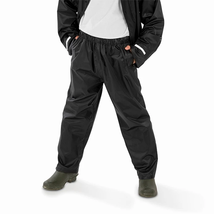 Kids Waterproof Rain Trousers, Over Trousers (Result Core R226J)