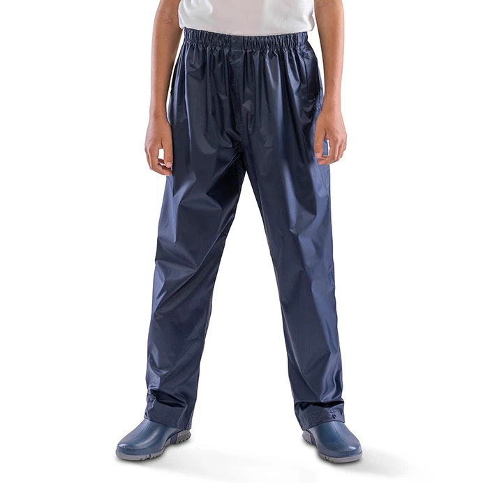 Kids Waterproof Rain Trousers, Over Trousers (Result Core R226J)