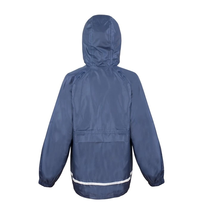 Kids Waterproof School Coat, Fleece Lined Jacket (Result Core R203)