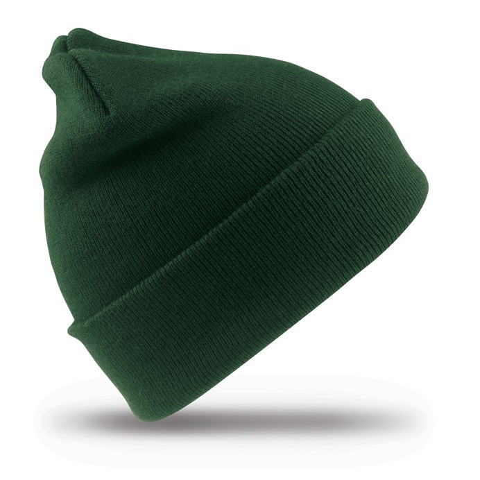 Kids Woolly Hat, Warm Knitted Beanie with Cuff (Result RC029J)