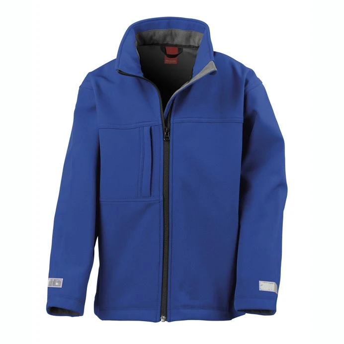 Kids Softshell Jacket, Fleece Lined School Softshell (Result R121)