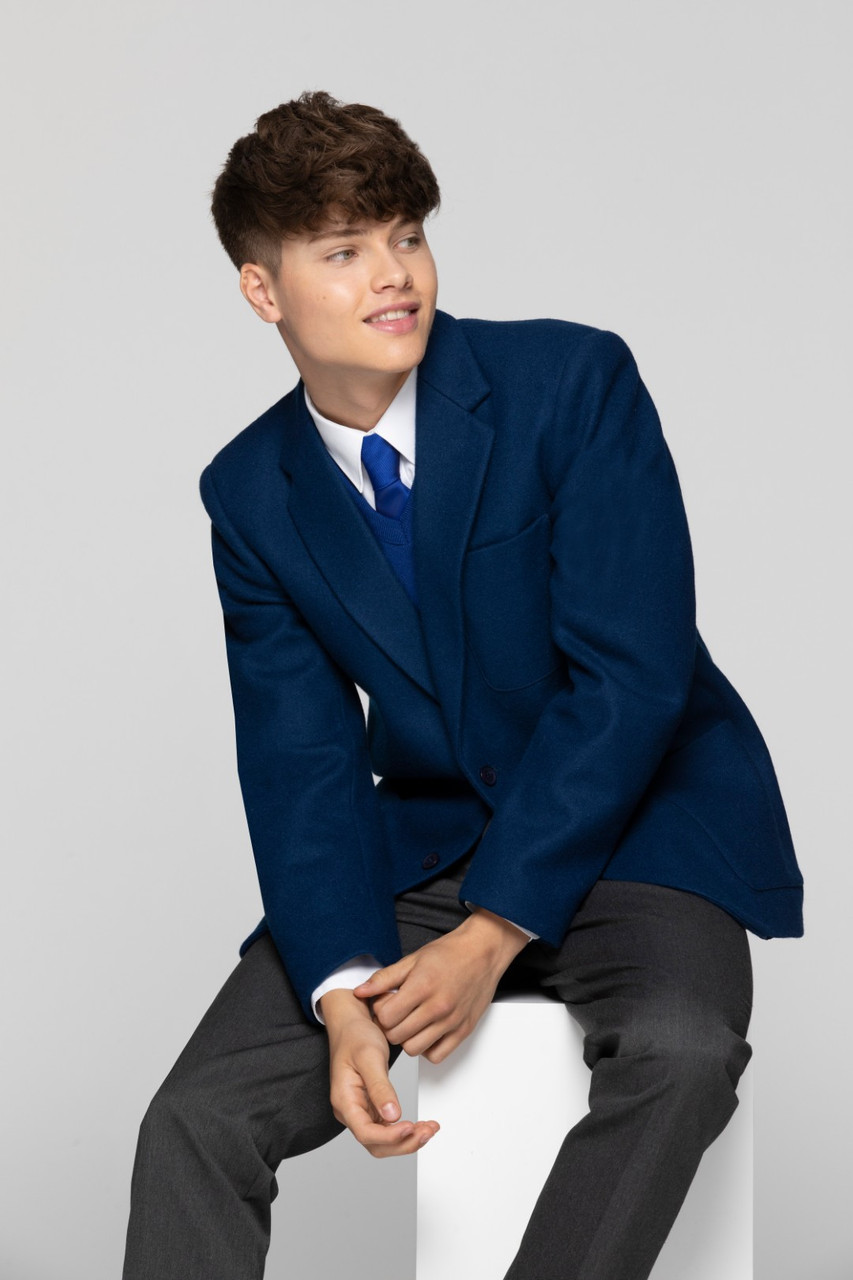 Flannel Zip Entry Blazer (Banner) (This is a special order item and is non-returnable)