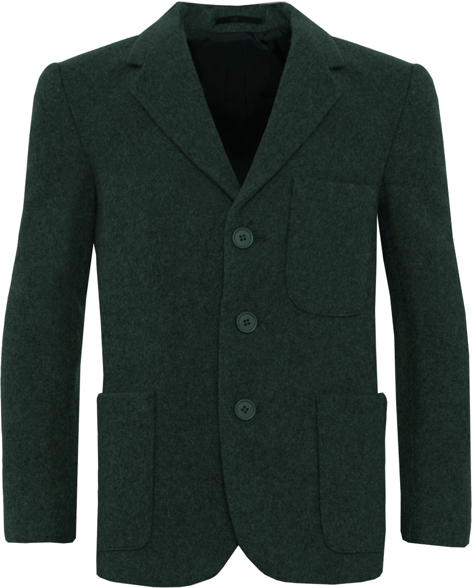 Flannel Zip Entry Blazer (Banner) (This is a special order item and is non-returnable)