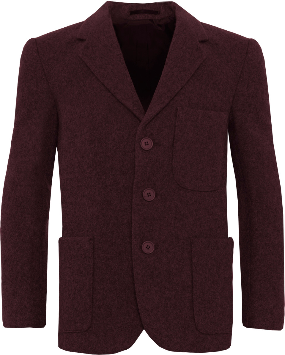 Flannel Zip Entry Blazer (Banner) (This is a special order item and is non-returnable)