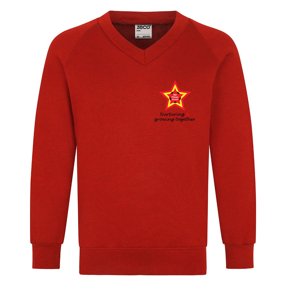 Star Primary School V-Neck Sweatshirt