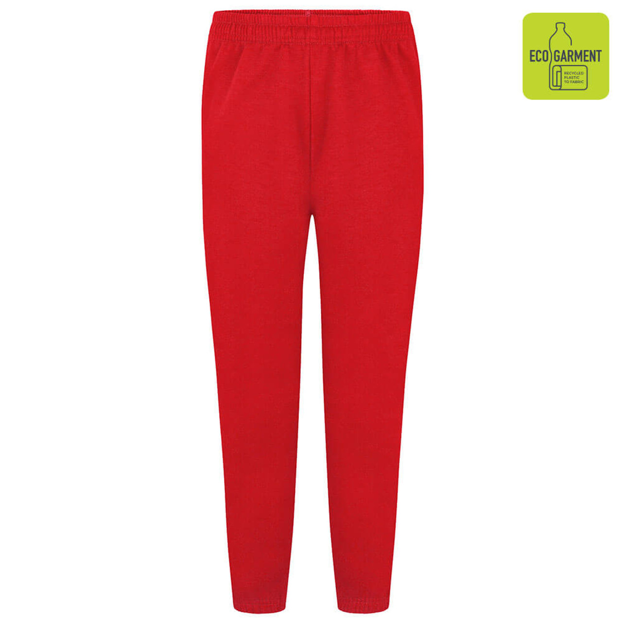 ONLY Red High Waist Cuffed Joggers