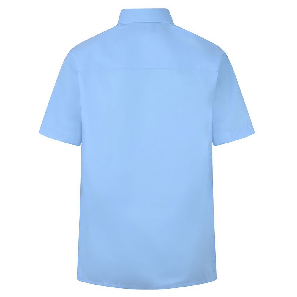 Boys Twin Pack School Uniform SHORT Sleeve Shirt (Zeco)