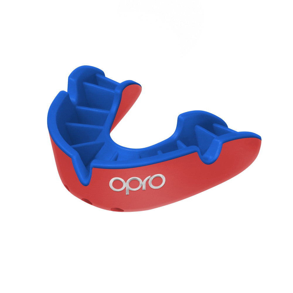 OPRO Silver Level Mouthguard Essential Fit – Gum Shield Adult and Kids – OPRO Mouth Guard Boxing and MMA, Easy Self-Fit Gum Shield Rugby and Hockey